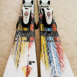 Line Sir Francis Bacon Ski Topsheet - Rear